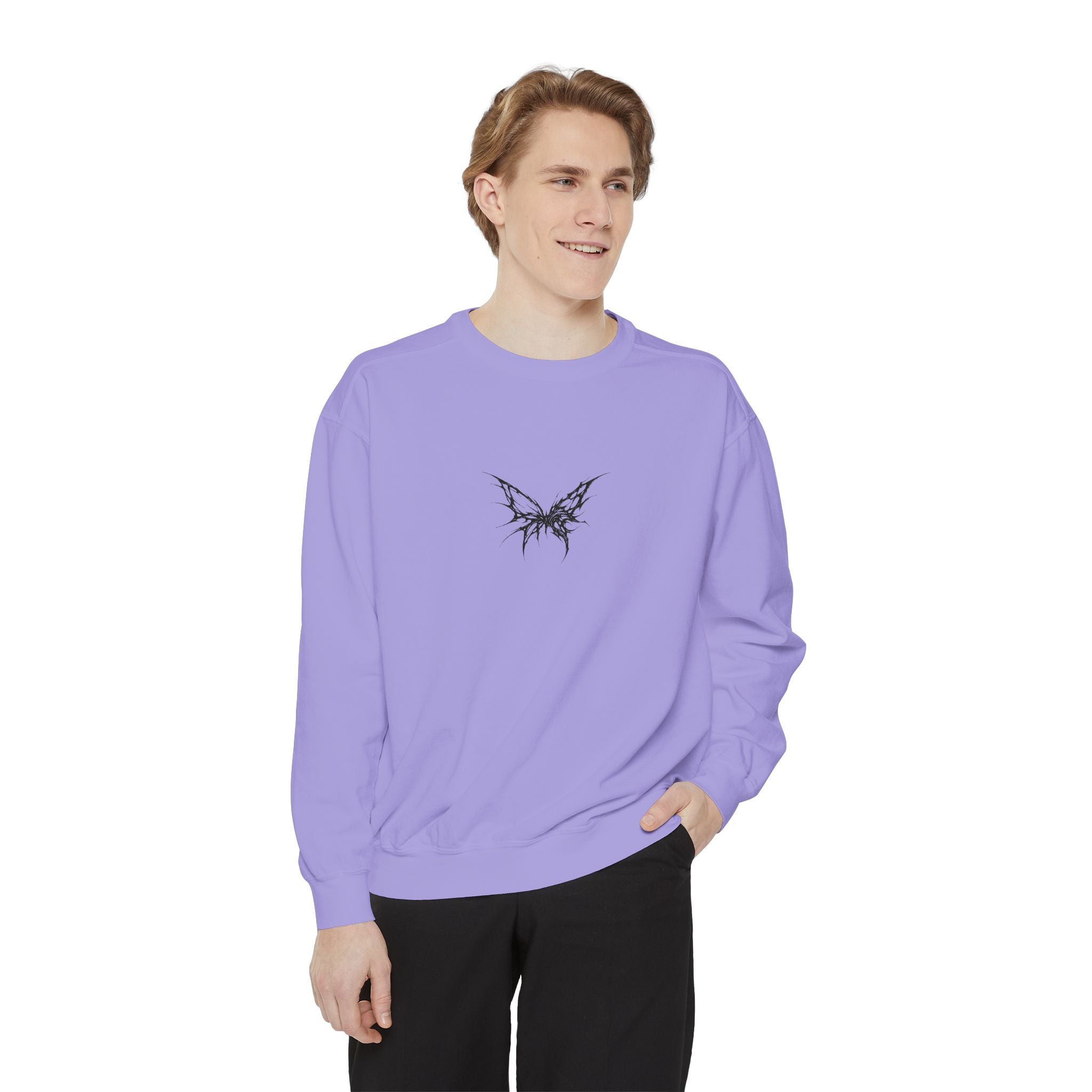 Grunge Thorn Butterfly Sweatshirt