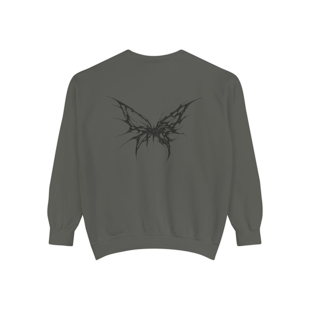 Grunge Thorn Butterfly Sweatshirt