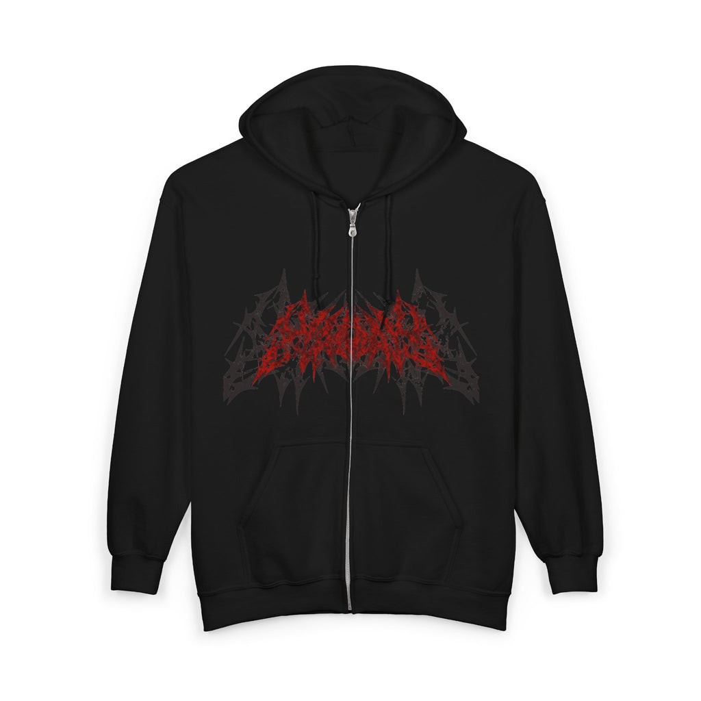 Veins Of Fire Zip-Up Hoodie