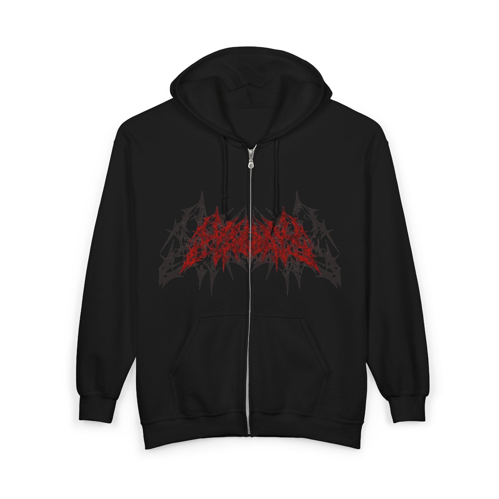 Veins Of Fire Zip-Up Hoodie