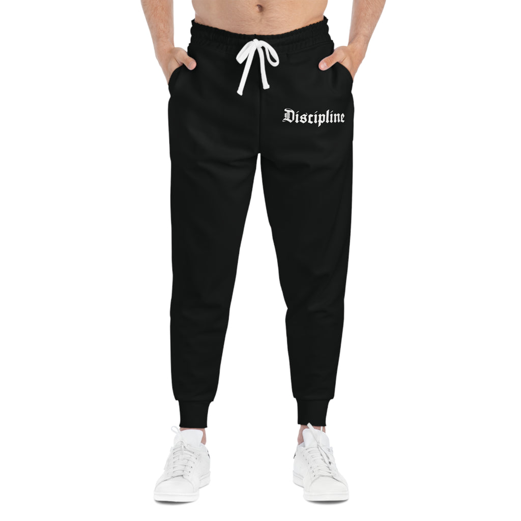 Discipline Athletic Joggers - Comfortable Fitness Pants for Motivation & Performance