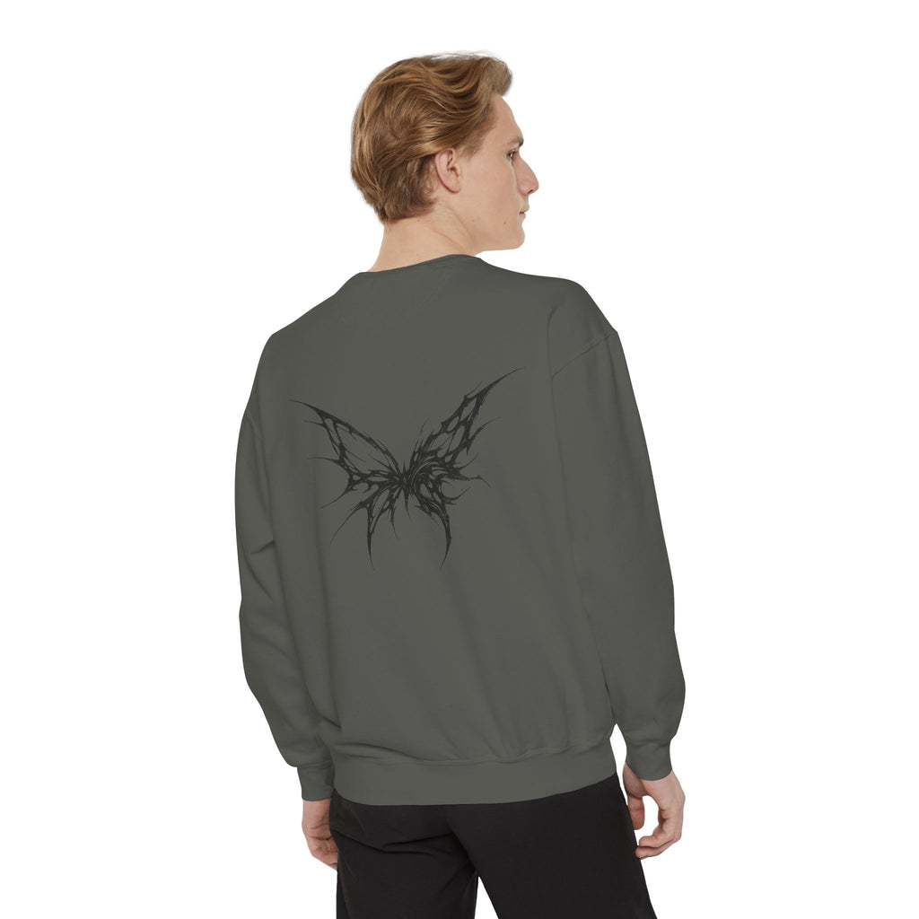 Grunge Thorn Butterfly Sweatshirt