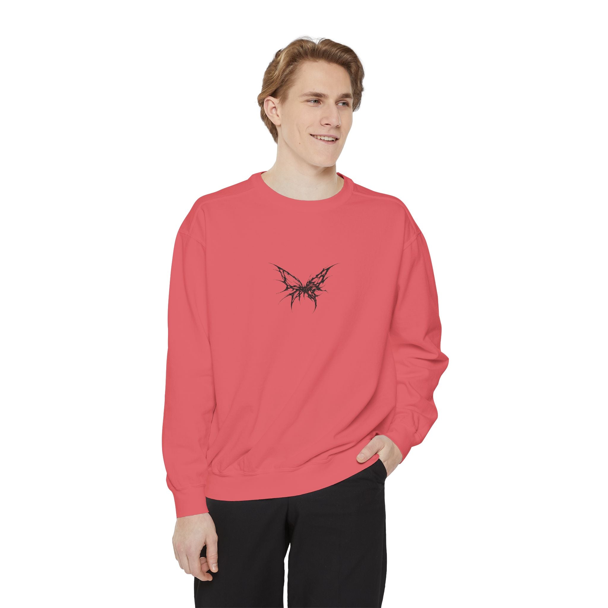 Grunge Thorn Butterfly Sweatshirt