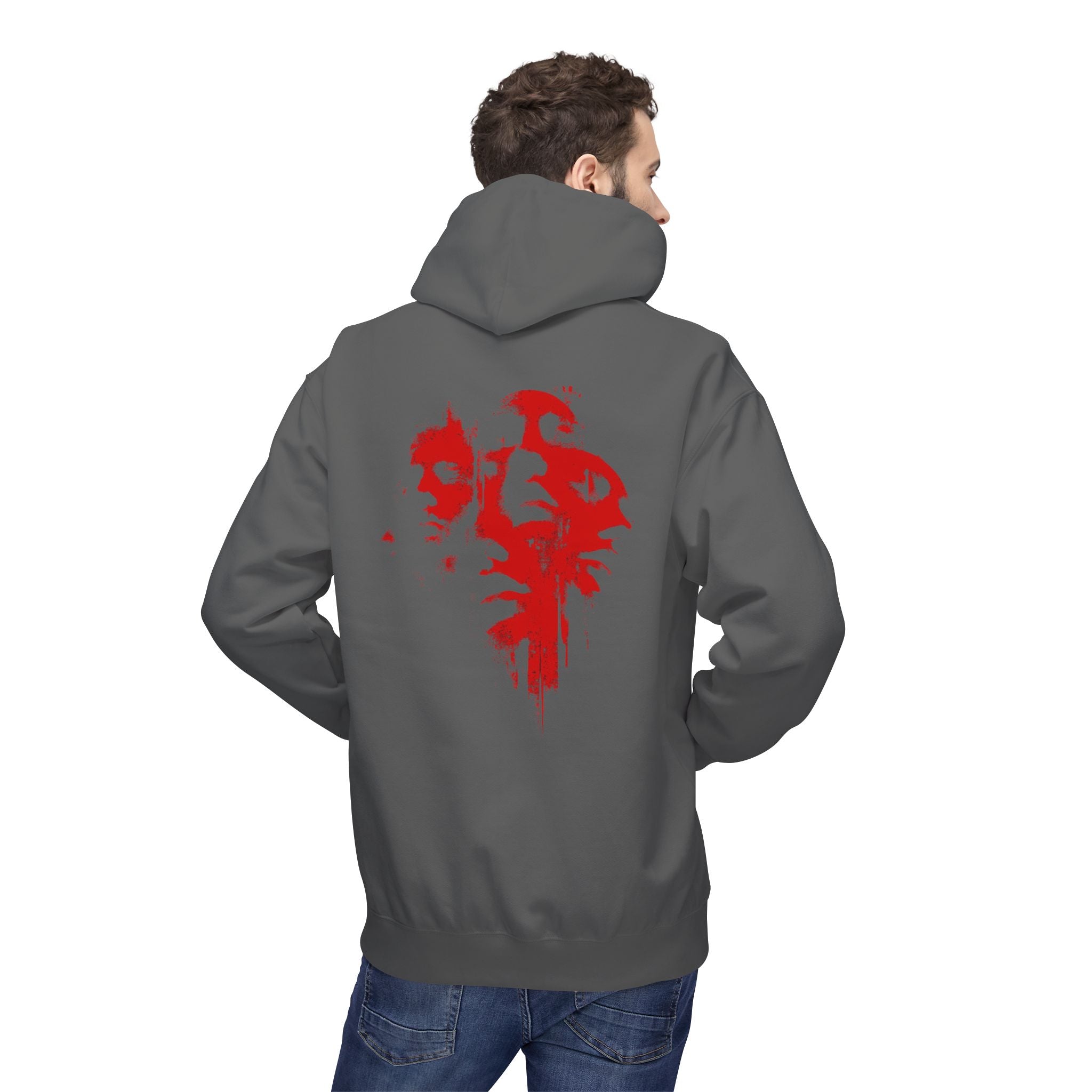 Cross Face Hoodie