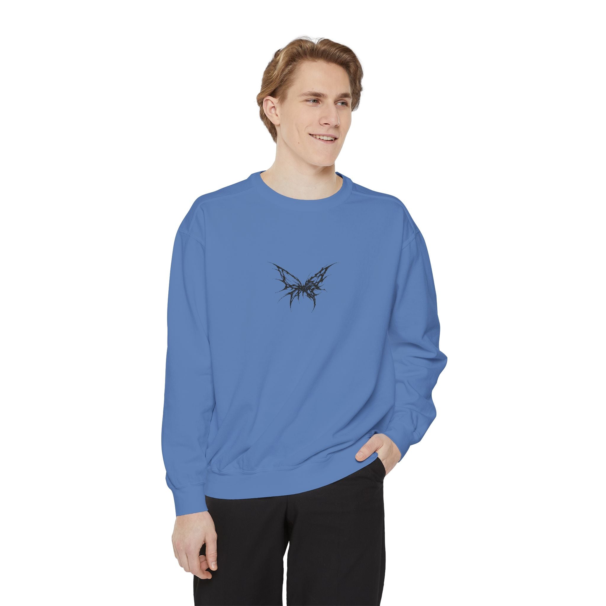 Grunge Thorn Butterfly Sweatshirt