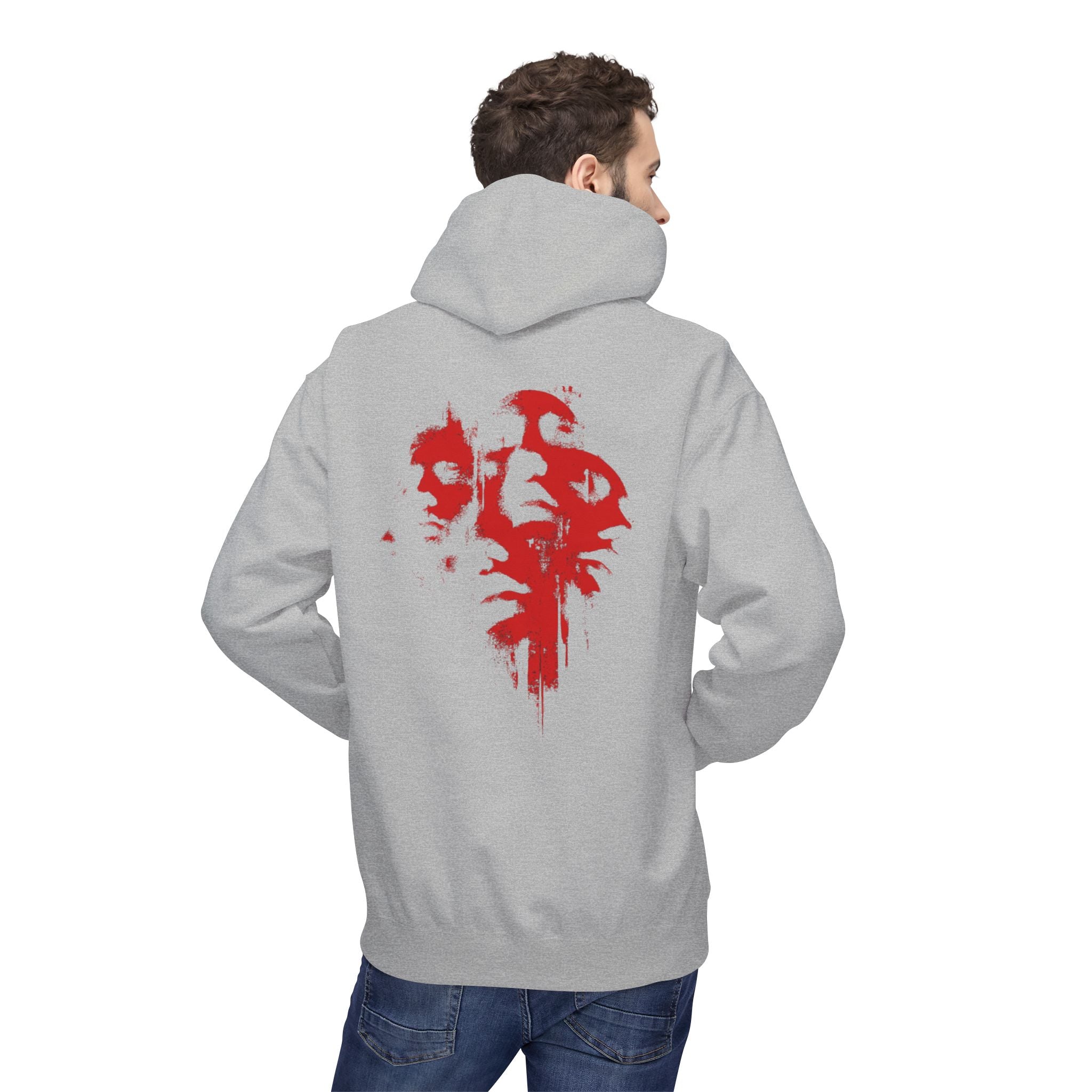 Cross Face Hoodie