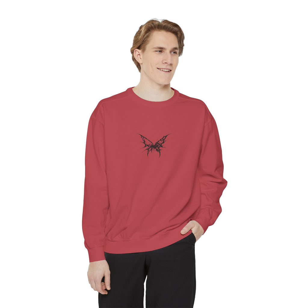 Grunge Thorn Butterfly Sweatshirt