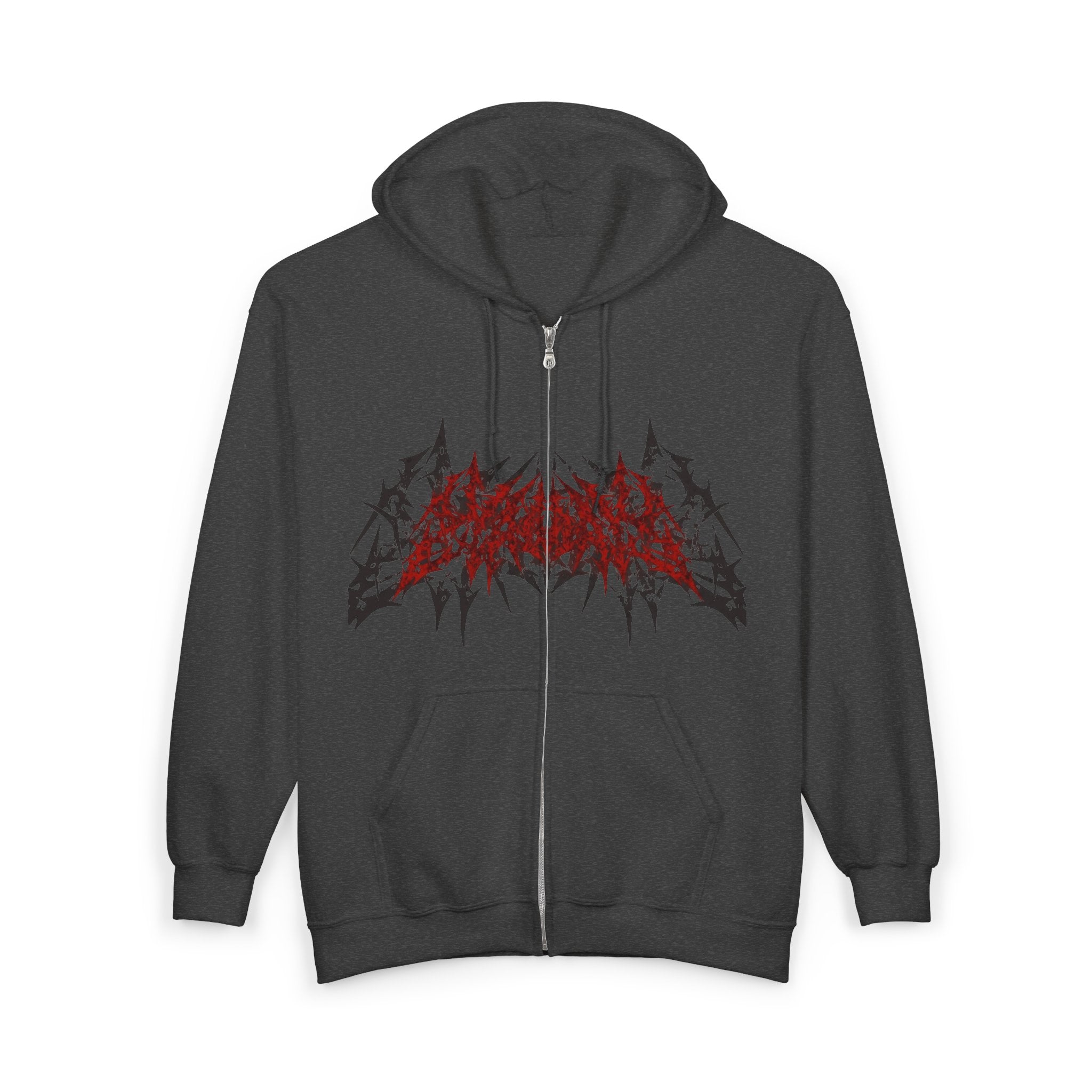 Veins Of Fire Zip-Up Hoodie