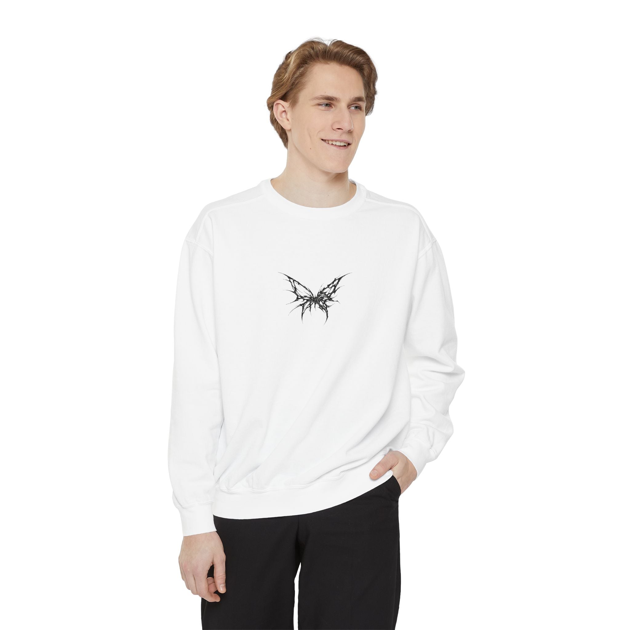 Grunge Thorn Butterfly Sweatshirt