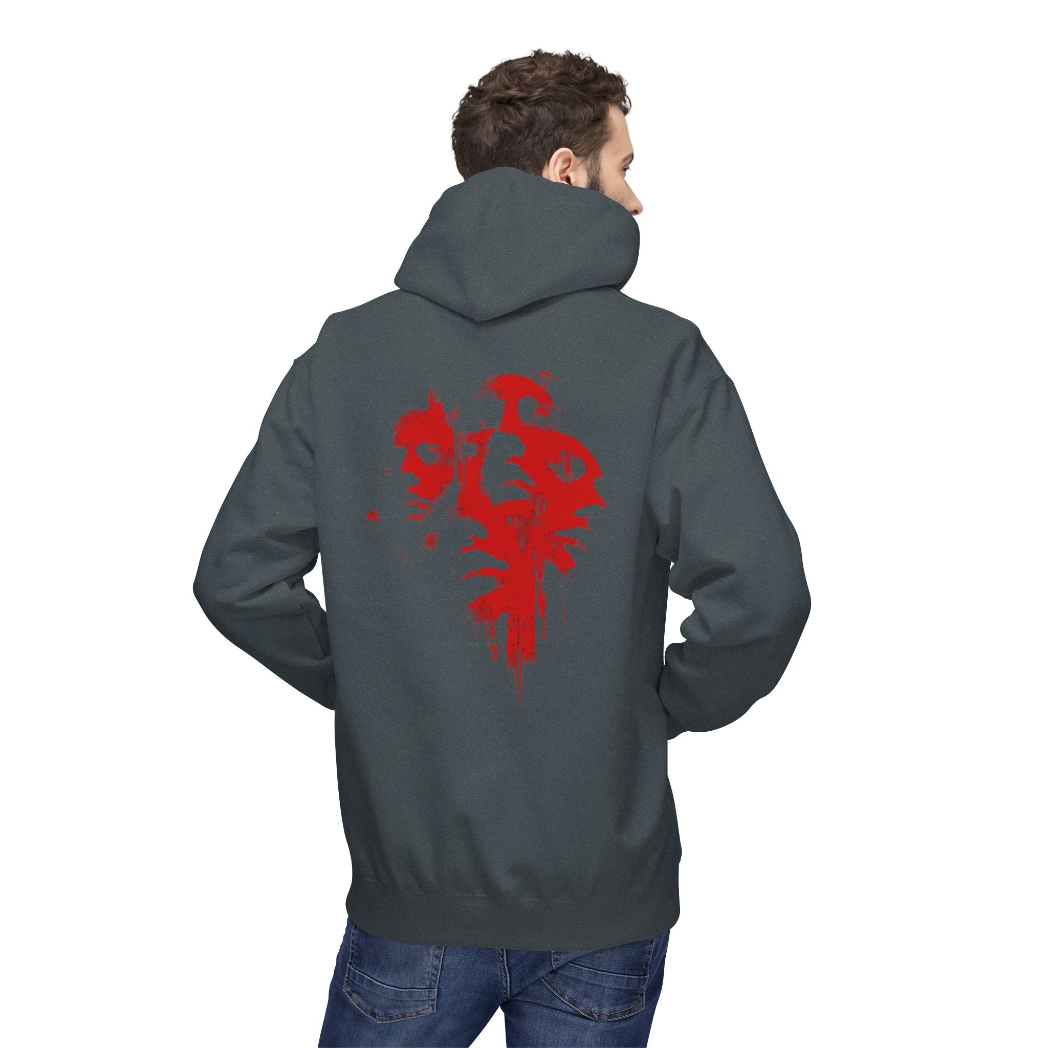 Cross Face Hoodie