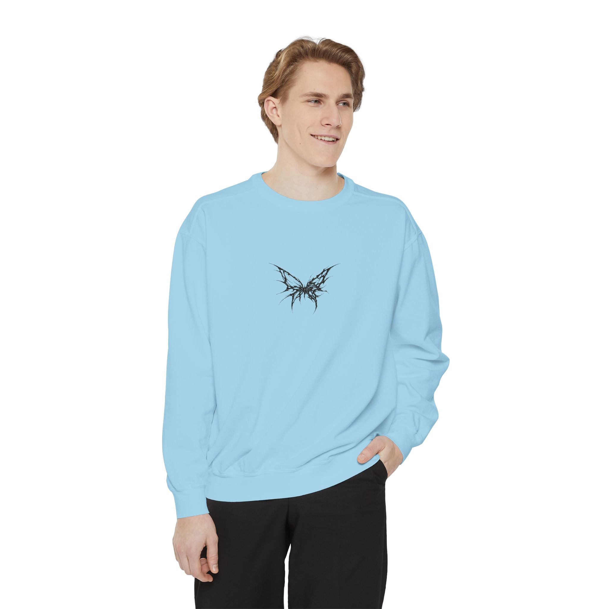Grunge Thorn Butterfly Sweatshirt