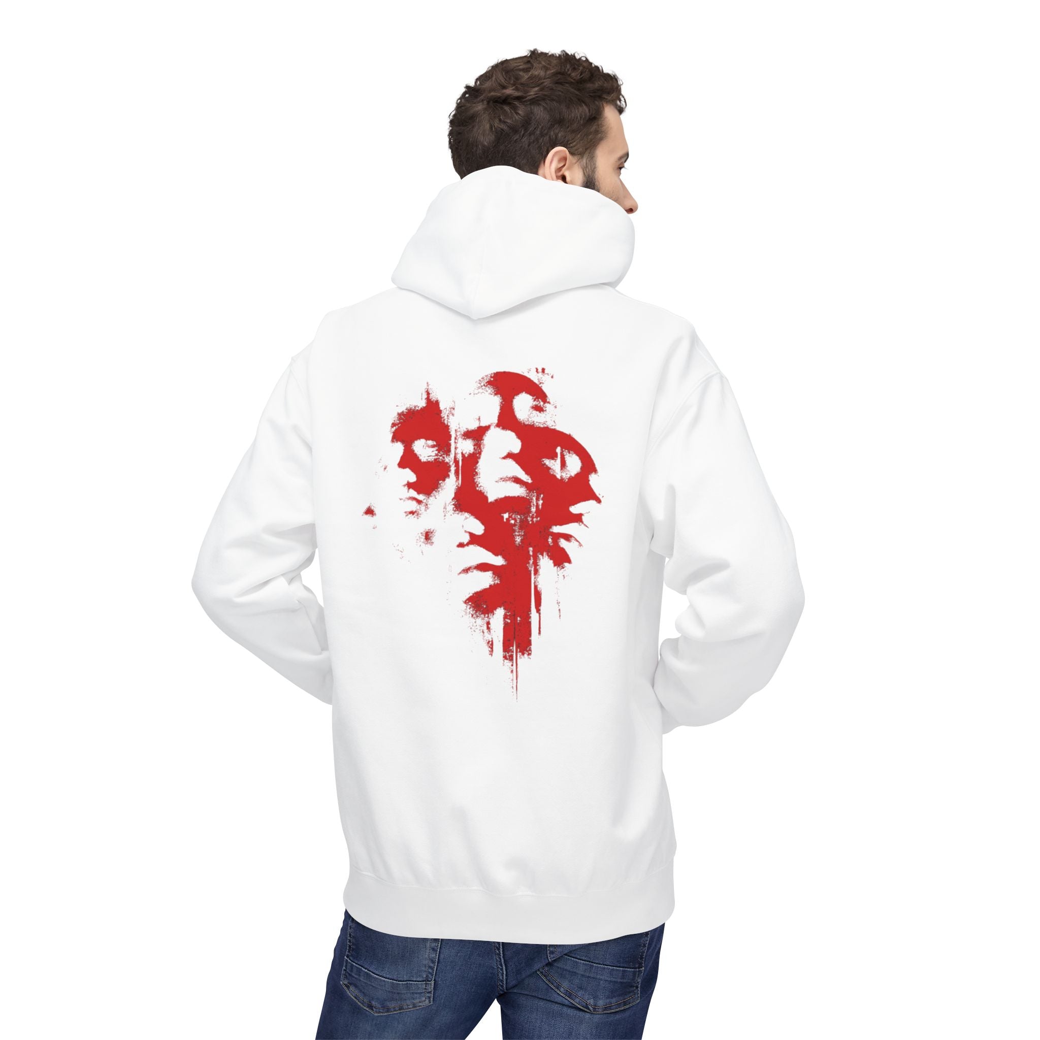 Cross Face Hoodie