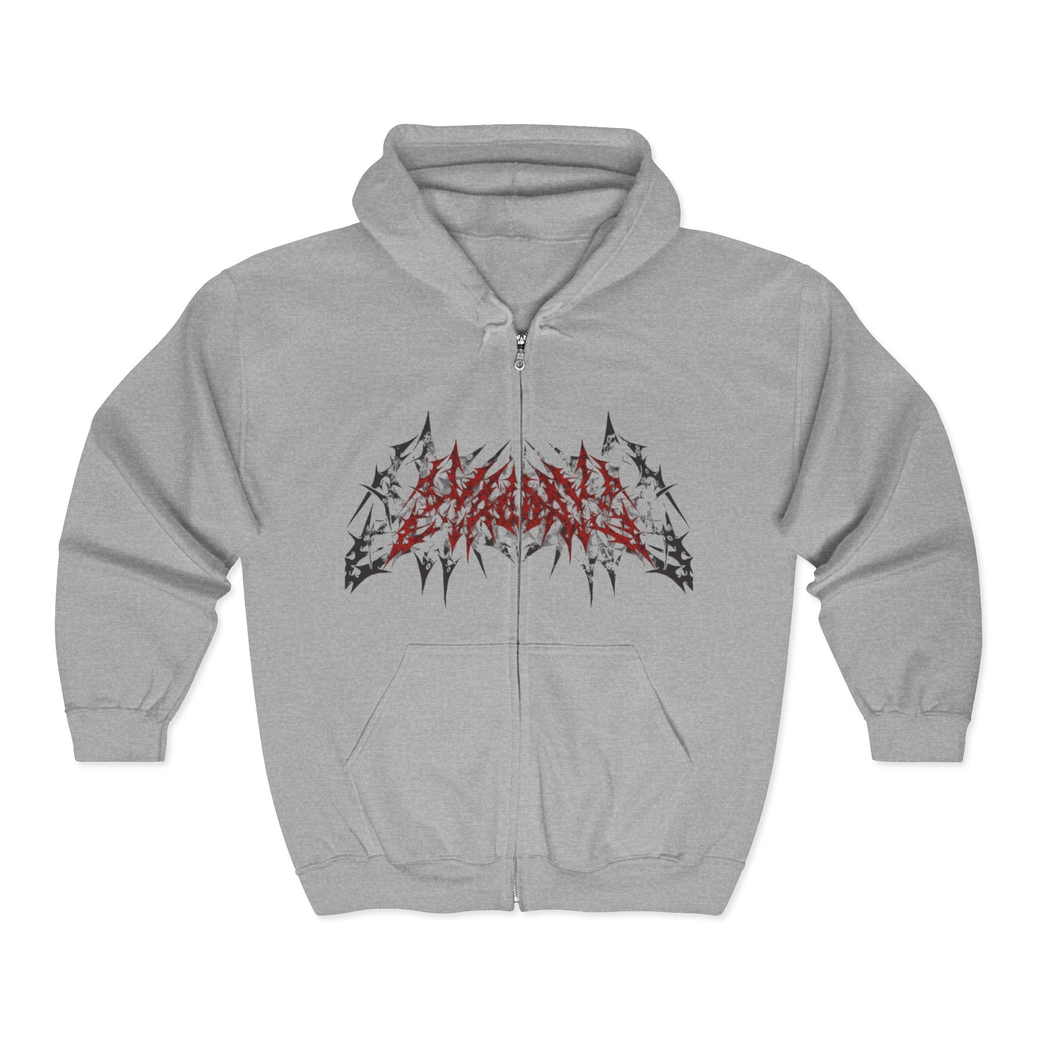 Veins Of Fire Zip-Up Hoodie