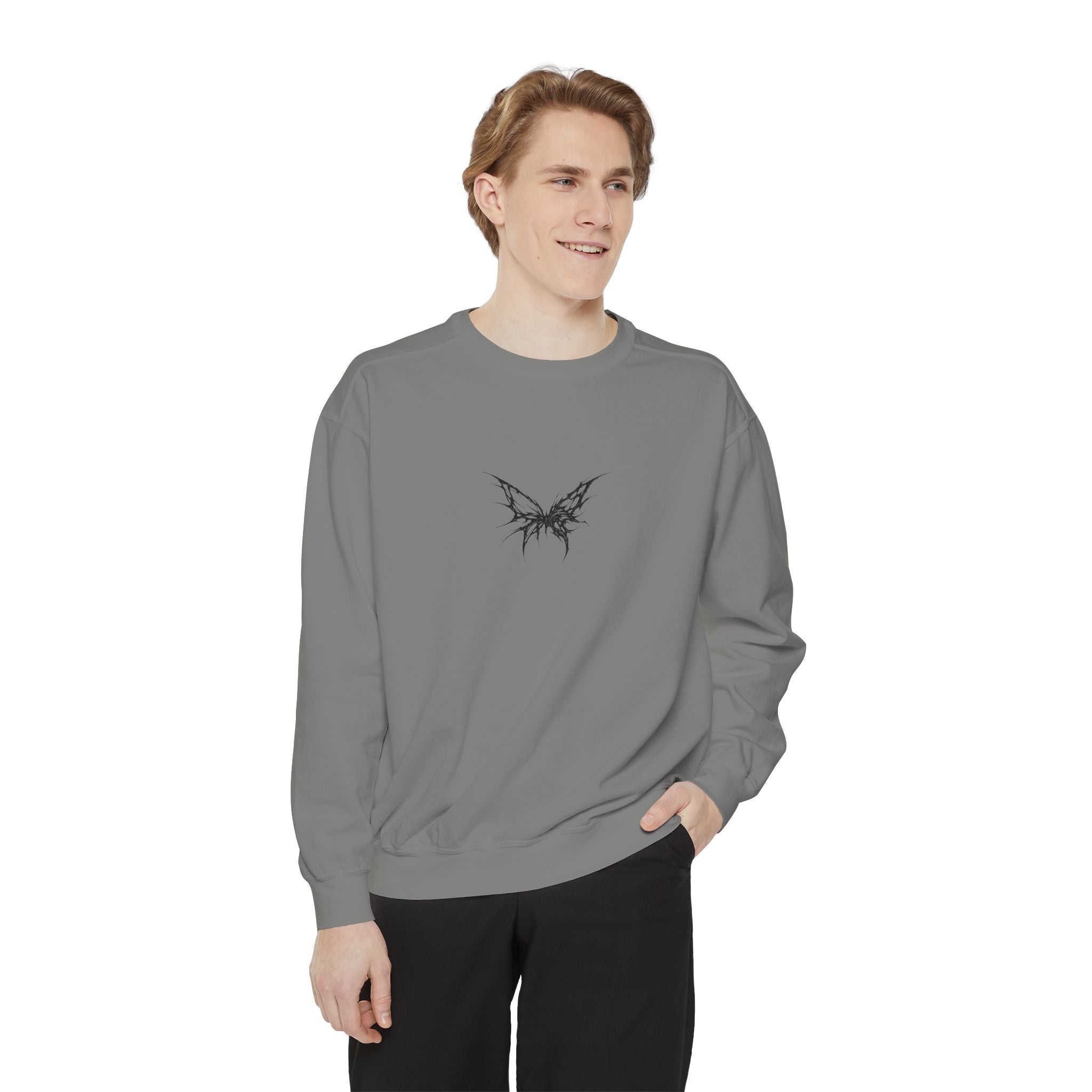 Grunge Thorn Butterfly Sweatshirt