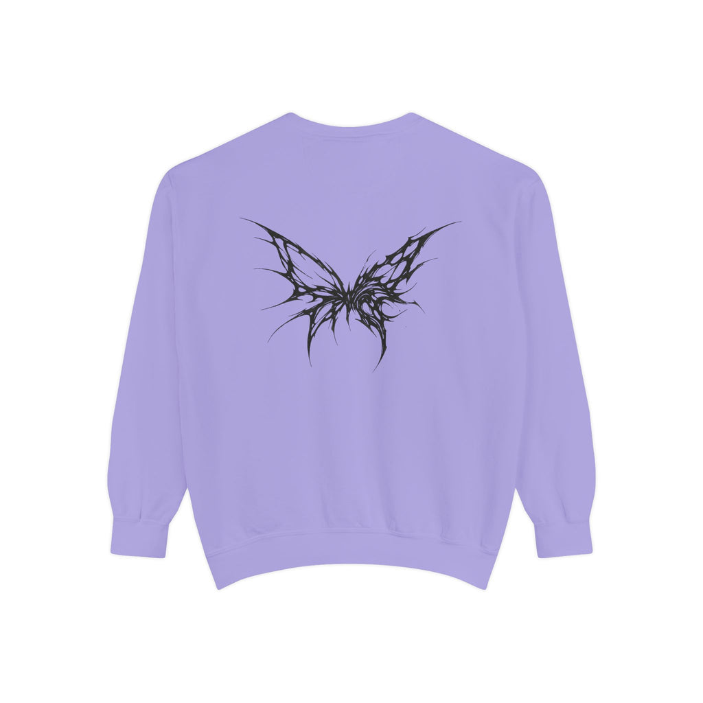 Grunge Thorn Butterfly Sweatshirt
