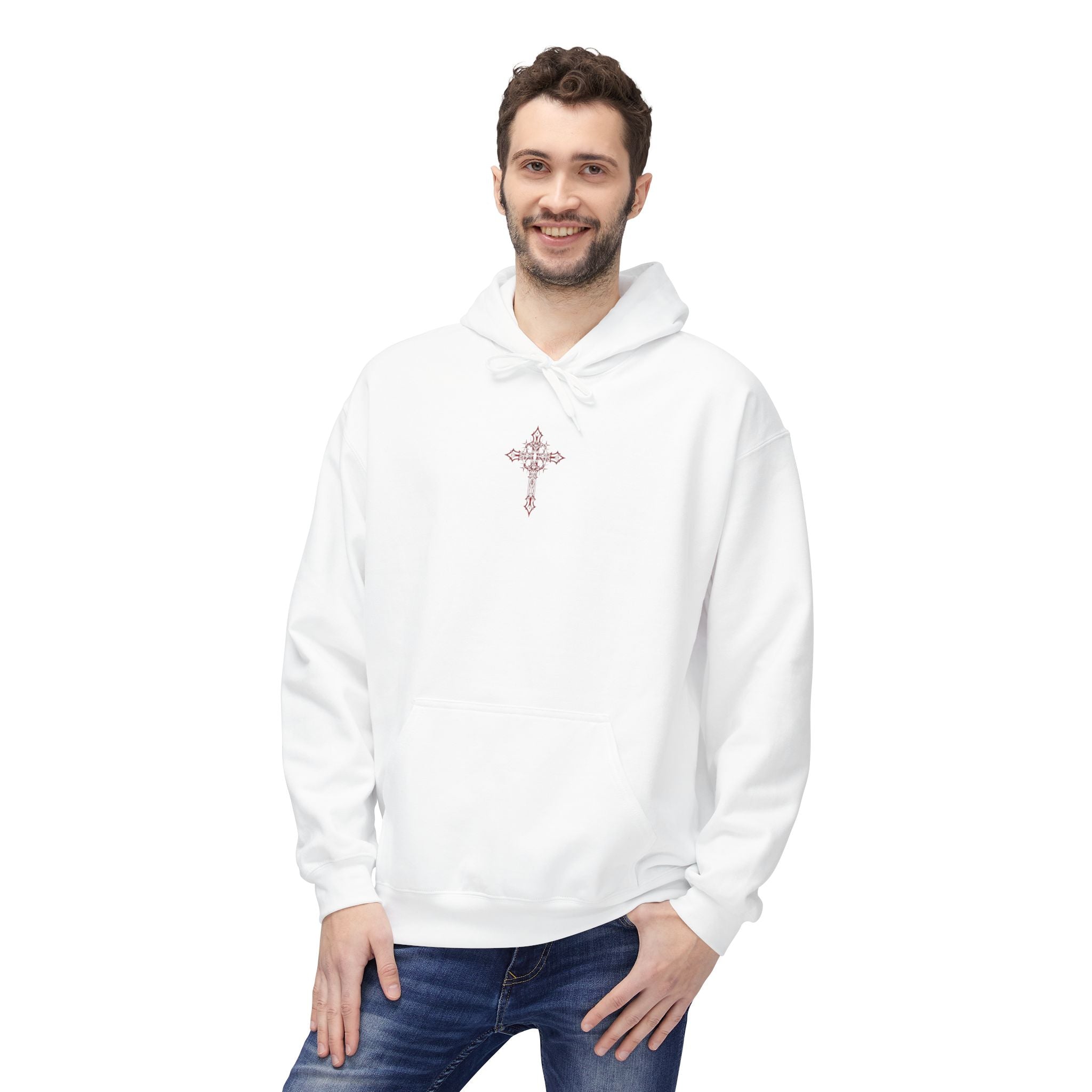 Cross Face Hoodie