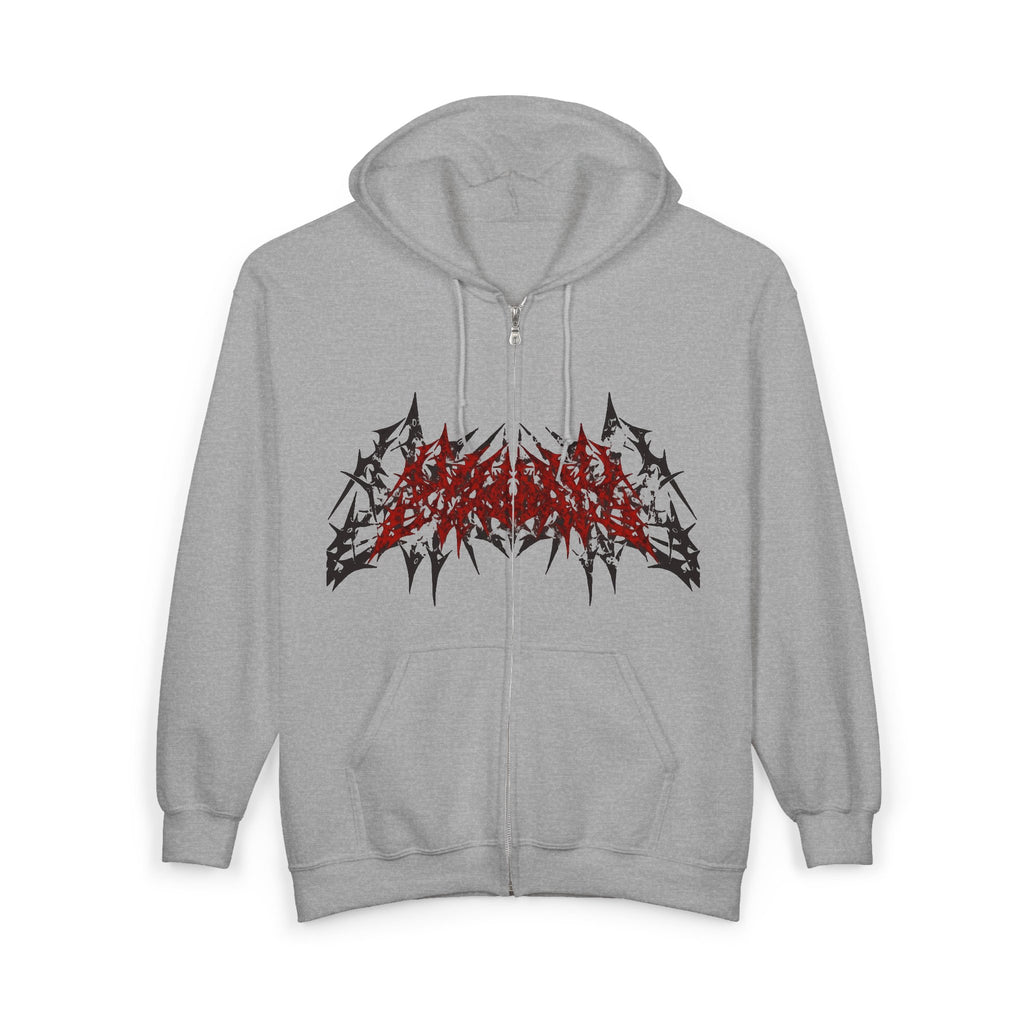 Veins Of Fire Zip-Up Hoodie